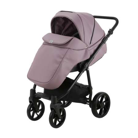 Коляска 2в1 BeBe-mobile Gusto Deluxe GU118 Сиреневая кожа-Сиреневая перфорированная кожа