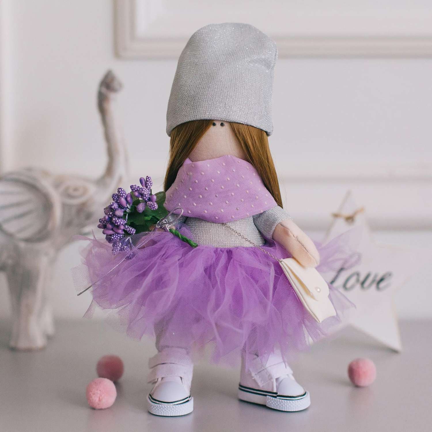 Набор для шитья Арт Узор Мягкая кукла «Молли». 21×0.5×29.7 см - фото 4
