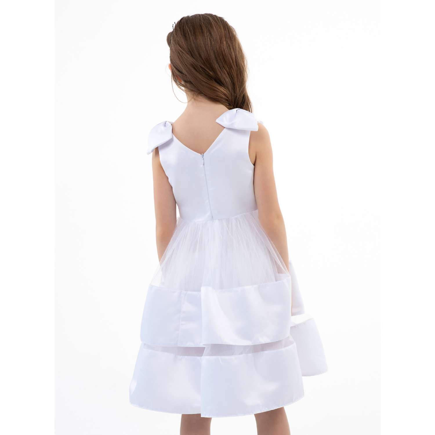 Платье нарядное LisaWeta D-004-22 белый - фото 7