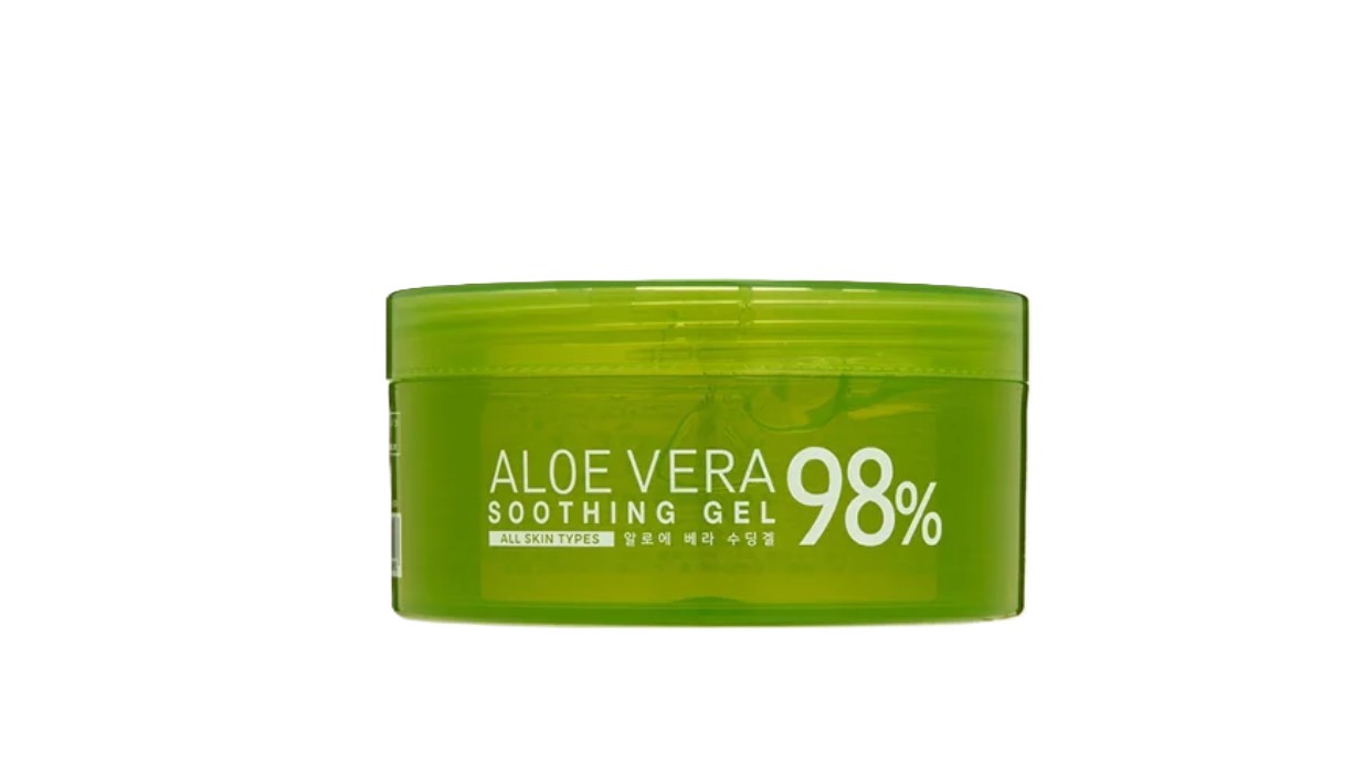 Восстанавливающий увлажняющий гель Konad Aloe Vera 98% для лица и тела - фото 1