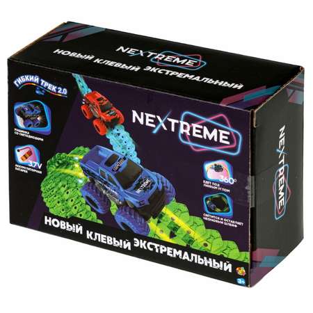 Набор игровой №1TOY Гибкий трек Nextreme Внедорожник 5предметов Т23880