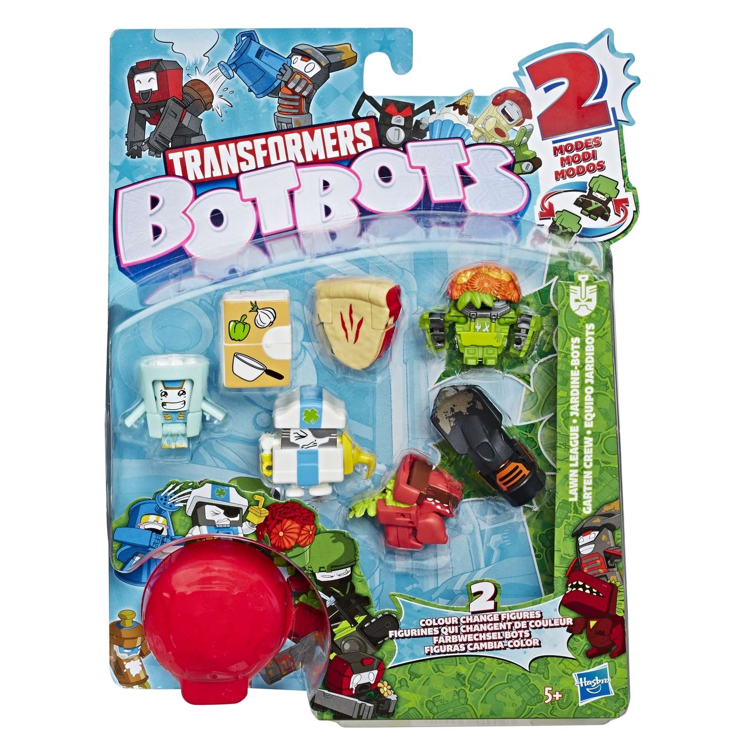 Игрушка Трансформеры (Tra) 8 ботов из садовой банды (Сюрприз) E4906EU4 - фото 2