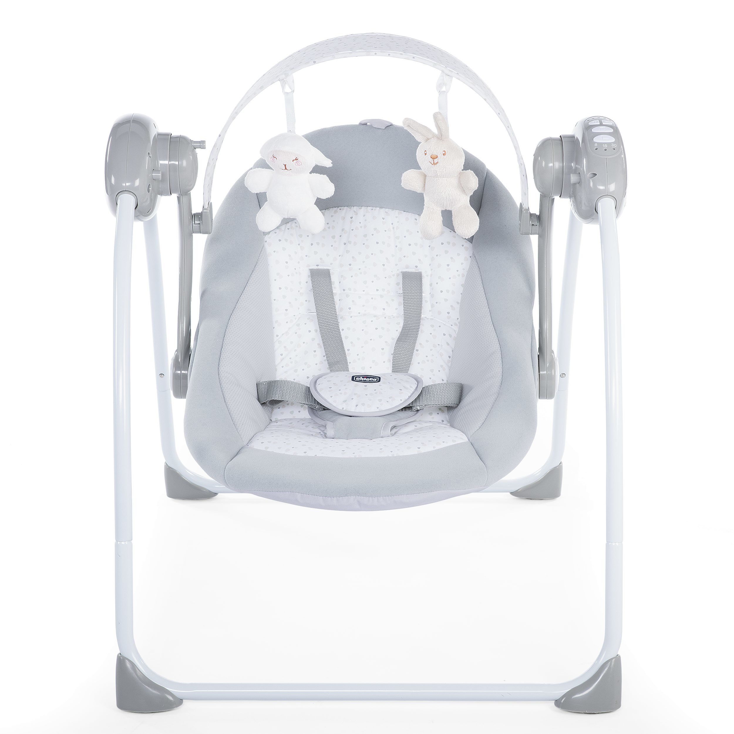 Качельки Chicco Relax Play Cool Grey - фото 7