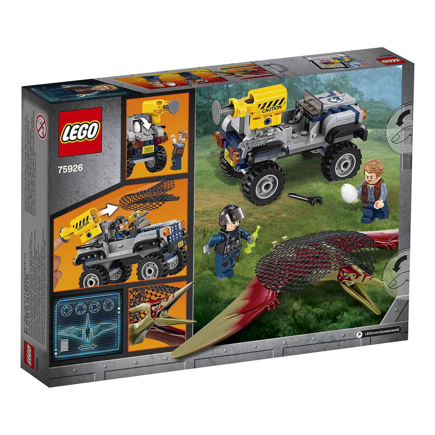 Конструктор LEGO Jurassic World Погоня за птеранодоном 75926 - фото 3