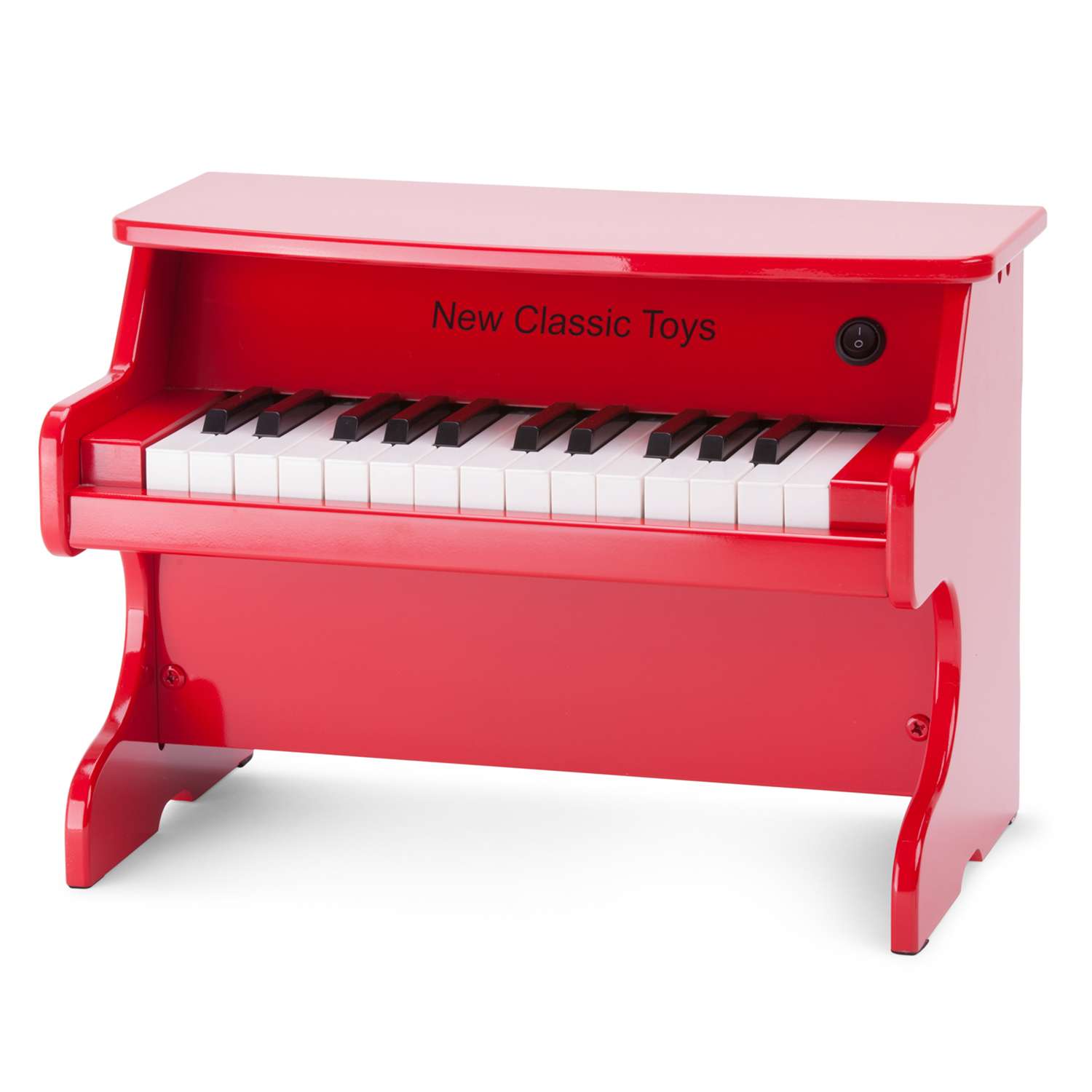 Пианино New Classic Toys 25 клавиш красное - фото 1