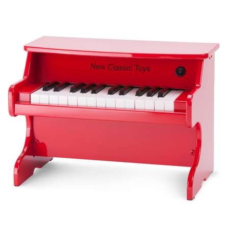 Пианино New Classic Toys 25 клавиш красное