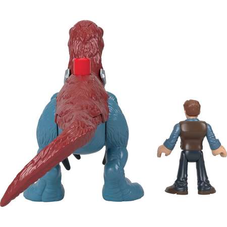 Набор IMAGINEXT Jurassic World Теризинозавр и Оуэн GVV63