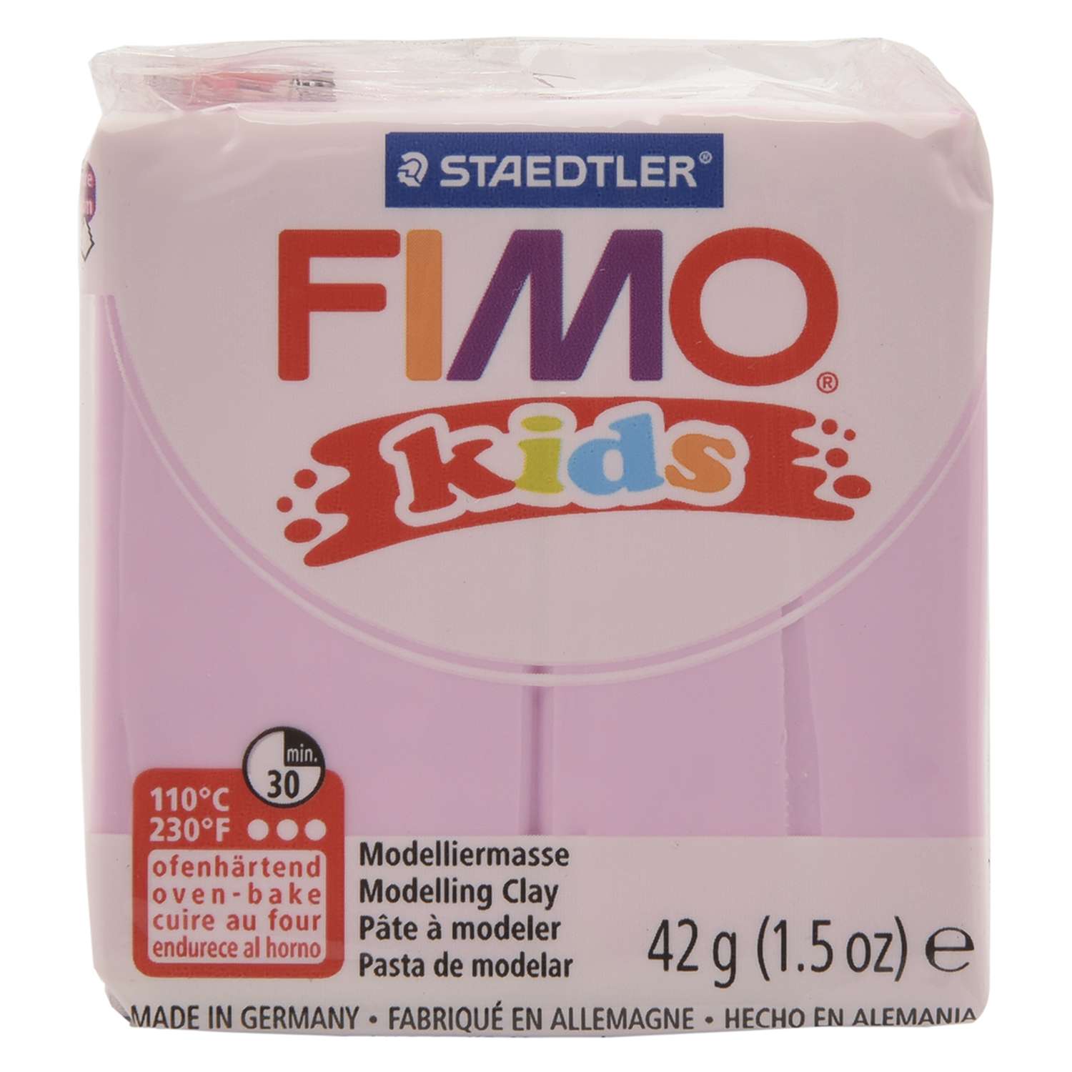 Глина полимерная Staedtler Fimo 42г Розовая - фото 1