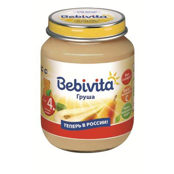 Пюре Bebivita груша 100г с 4 месяцев - фото 6