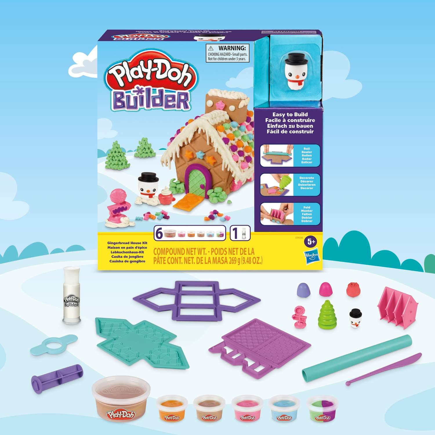 Набор игровой Play-Doh Пряничный домик E90385L0 - фото 8