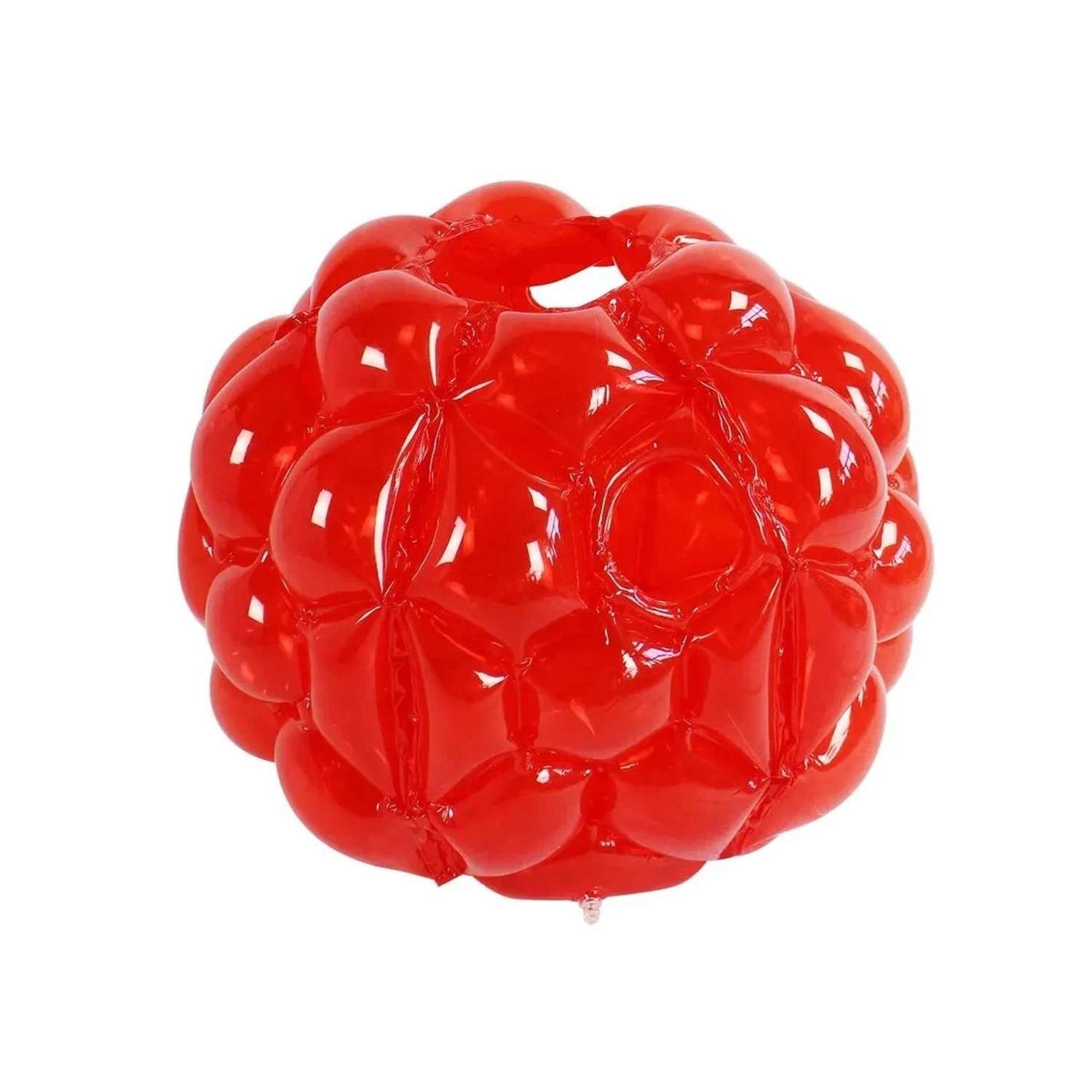 Мяч надувной ZDK Nonstopika Funny цвет красный шар-зорб - фото 1