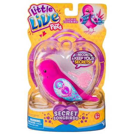 Птичка Little Live Pets Малиновая (28392)