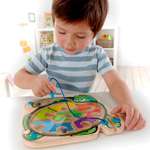 Детский магнитный лабиринт HAPE Черепашка учим цвета радуги