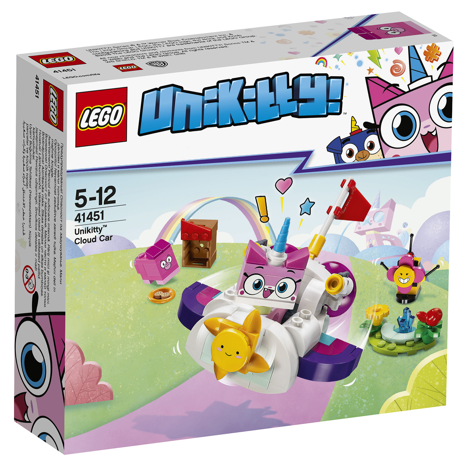 Конструктор LEGO Unikitty Машина-облако Юникитти 41451 - фото 2