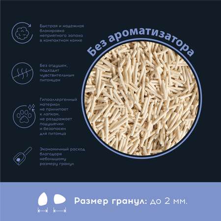 Наполнитель для кошачьего туалета Homzen Tofu Классик комкующийся 12л