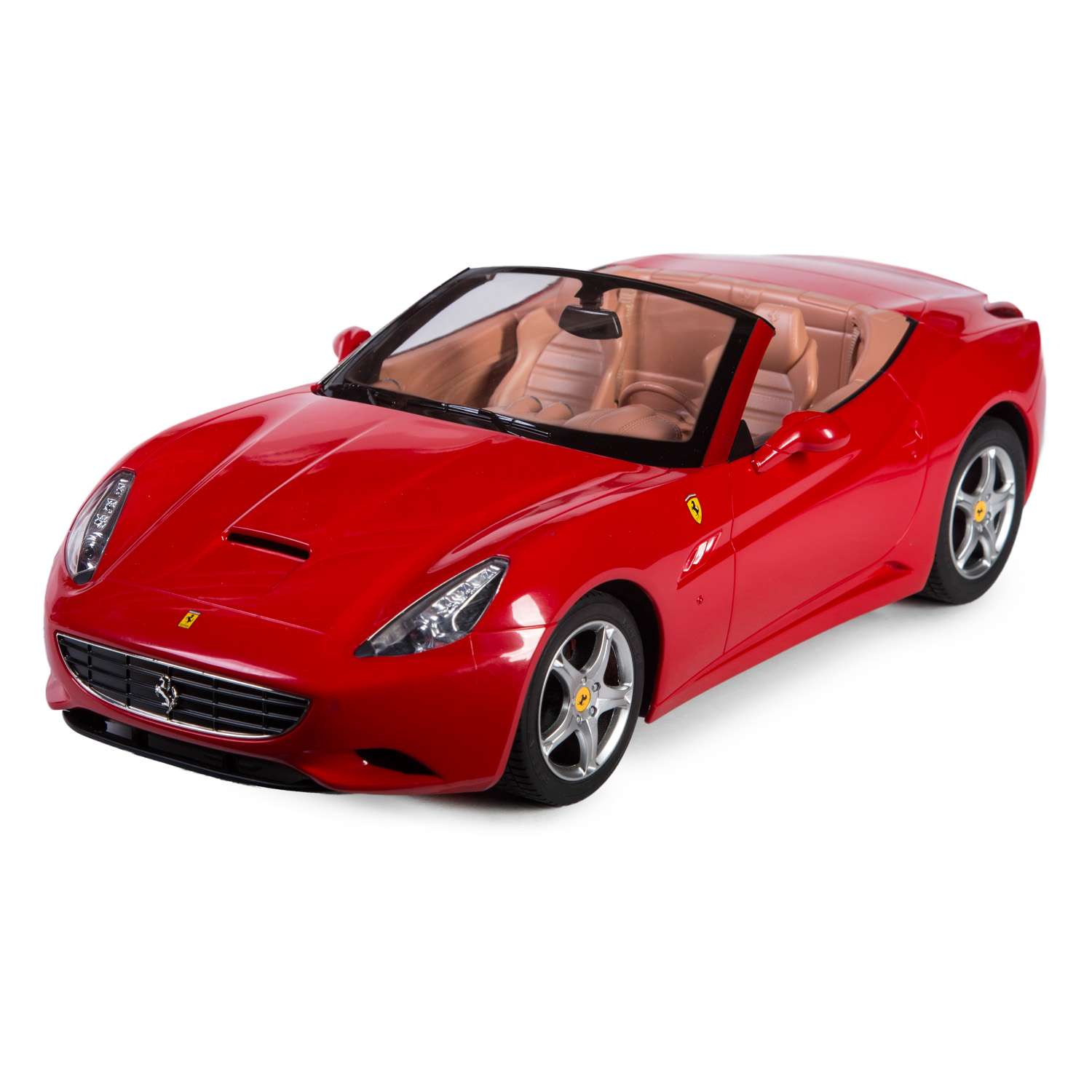 Машинка р/у Rastar Ferrari California 1:12 красная - фото 2