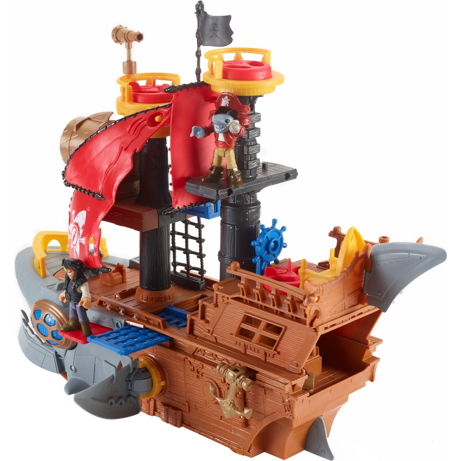 Набор игровой IMAGINEXT Пиратский корабль Акула DHH61 - фото 8