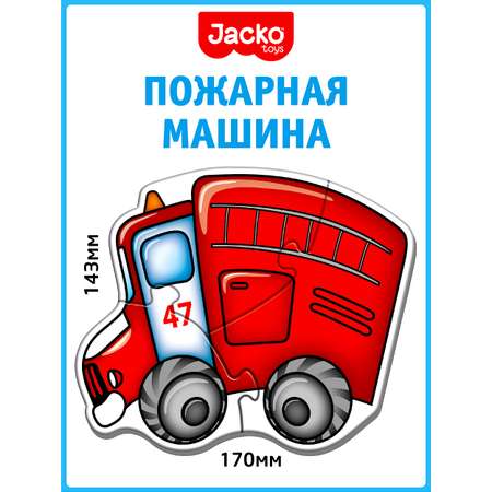 Развивающие пазлы для детей JackoToys Техника 00-602