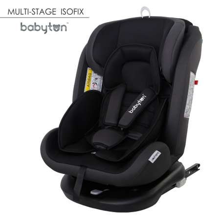 Автокресло Babyton Multi-Stage Black-Grey Isofix 0+/1/2/3 (0-36 кг)