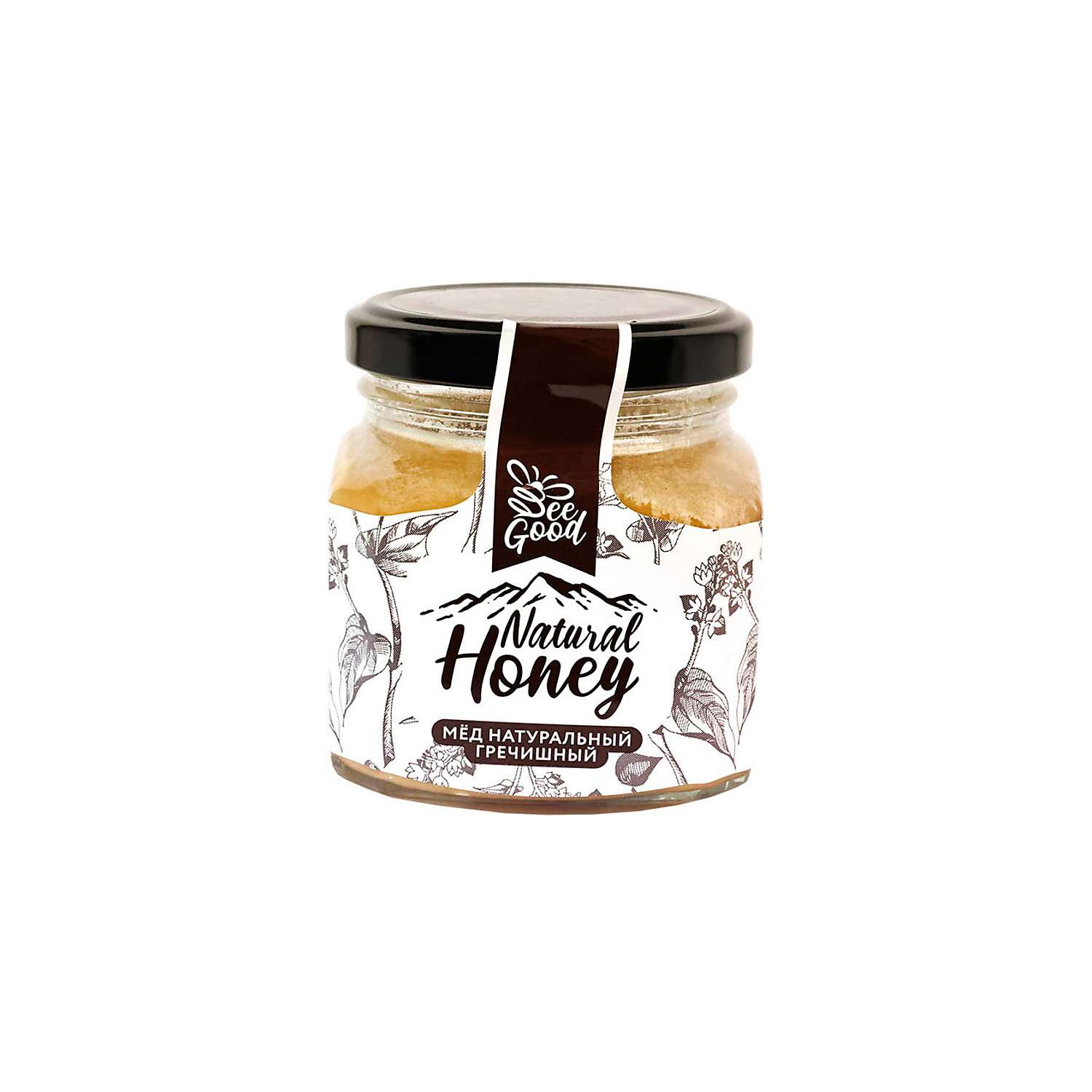 Мед KDV Natural Honey гречишный 330 г 2 шт - фото 1