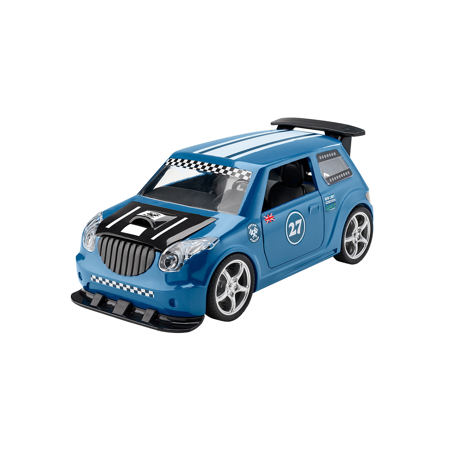 Сборная модель Revell Раллийный автомобиль Junior kit Pull Back Rallye Car синий 00834 - фото 2