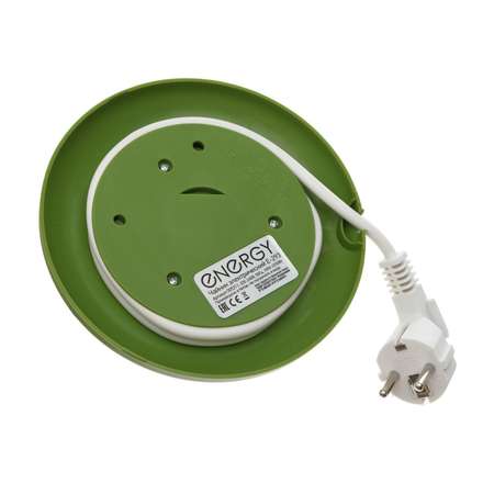 Чайник Energy электрический E-293 пластик 1.7 л 2200 Вт бело-зеленый