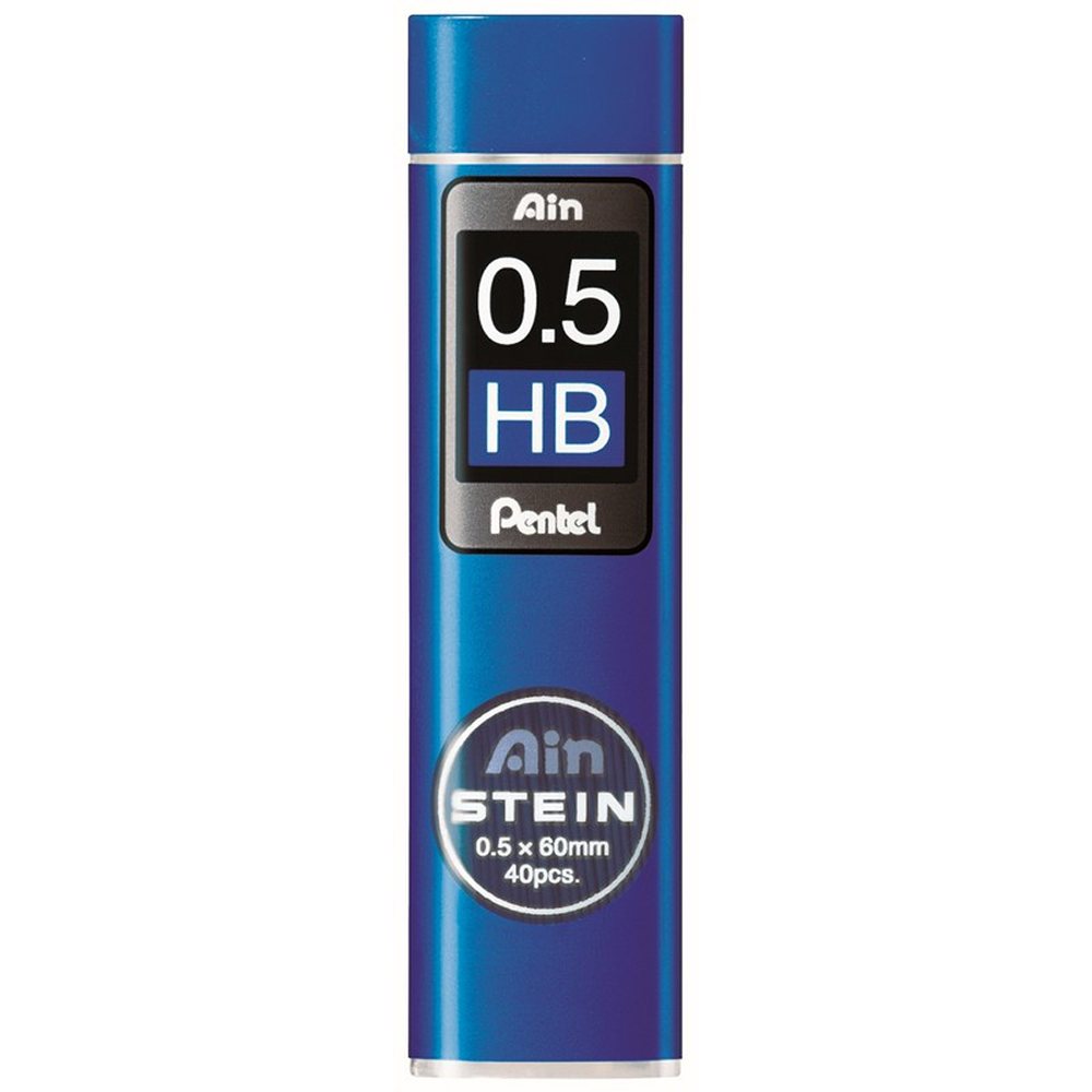 Стержень микрографический Pentel 0.5 HB 40 грифелей eco Япония - фото 1