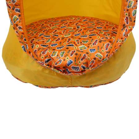 Кресло подвесное Polini kids Кокон Оранжевый