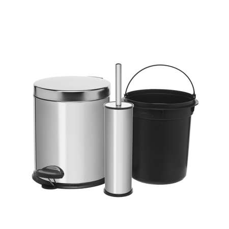 Набор для ванной комнаты NAVAKO Cassiopea 2Set 5L Chrome