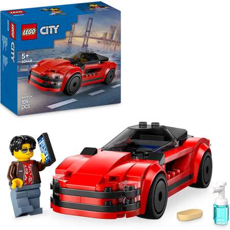 Конструктор LEGO Красный спортивный автомобиль 60448