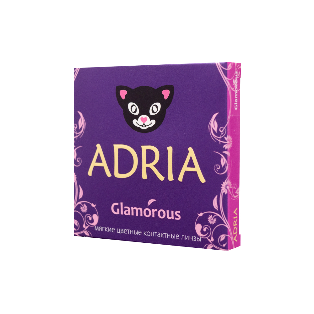 Цветные контактные линзы ADRIA Glamorous 2 линзы R 8.6 Green -0.00 - фото 6