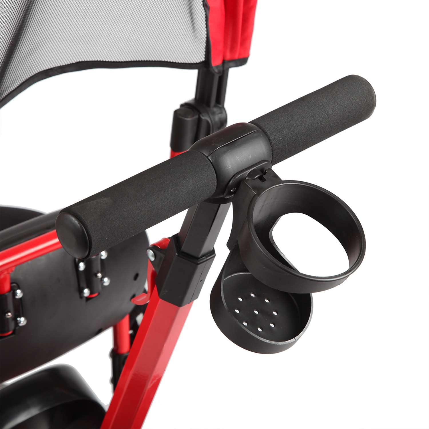 Велосипед трехколесный Kreiss с тентом Красный - фото 17