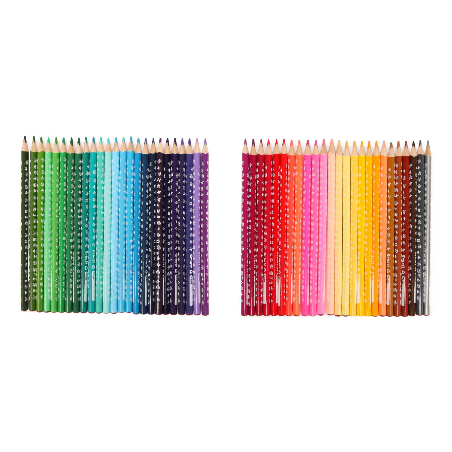 Набор цветных карандашей Erhaft Studio 50шт NCP0001 - фото 2