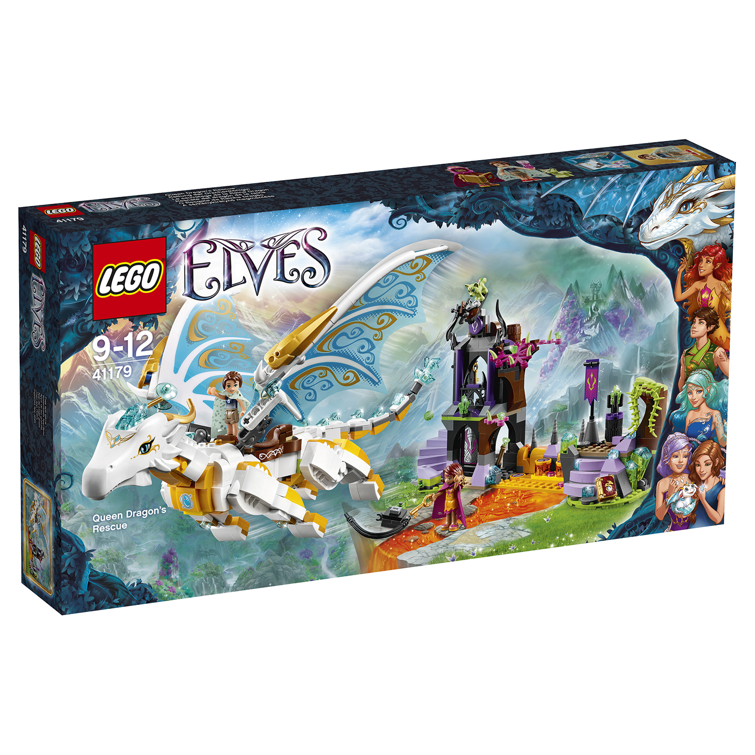 Конструктор LEGO Elves Спасение Королевы Драконов (41179) купить по цене  4799 ₽ в интернет-магазине Детский мир