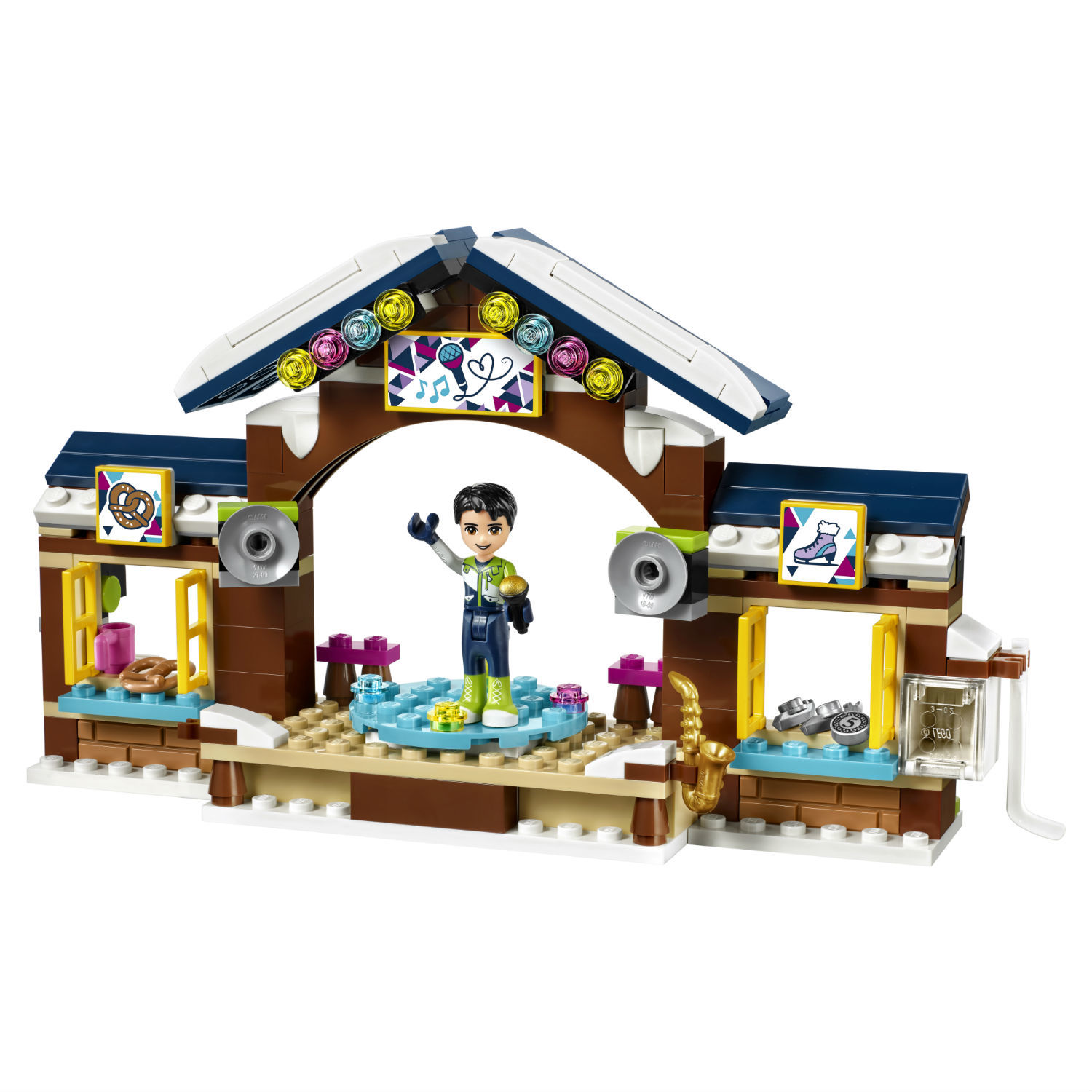 Конструктор LEGO Friends Горнолыжный курорт: каток (41322) - фото 12