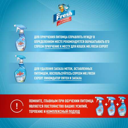 Спрей для кошек Mr.Fresh Expert отучение гадить 200мл