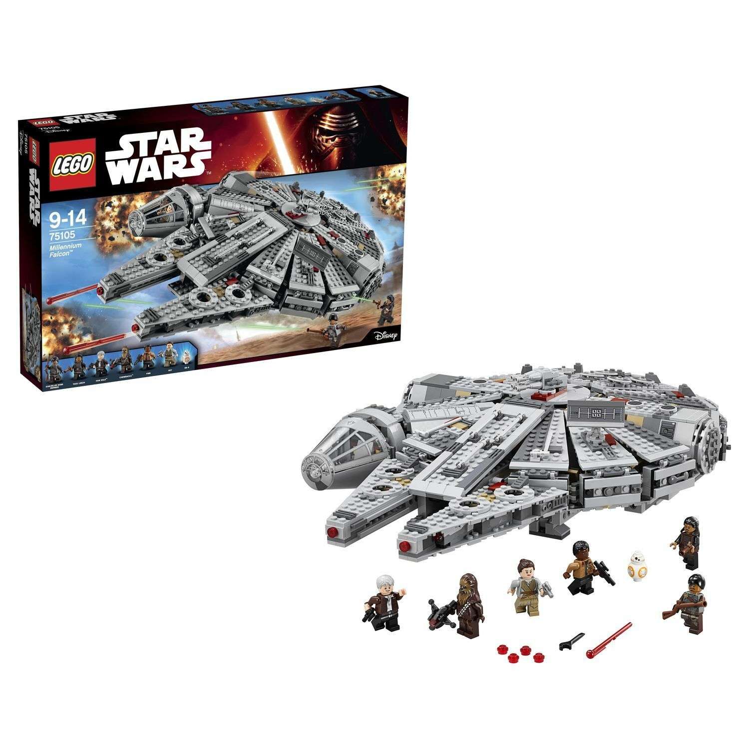 Конструктор LEGO Star Wars TM Сокол Тысячелетия (Millennium Falcon™) (75105) - фото 1