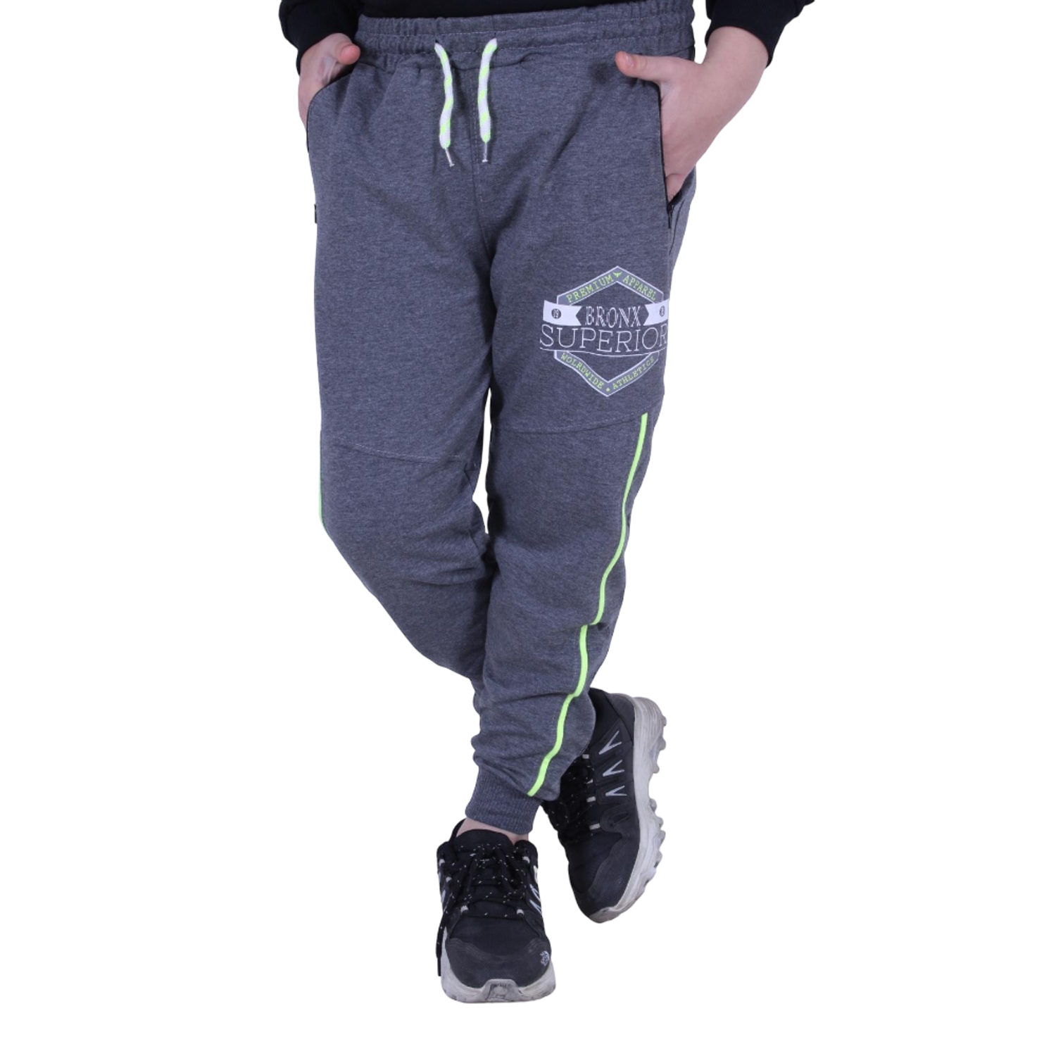 Спортивные брюки ciggo 223-1Темно-серый - фото 1