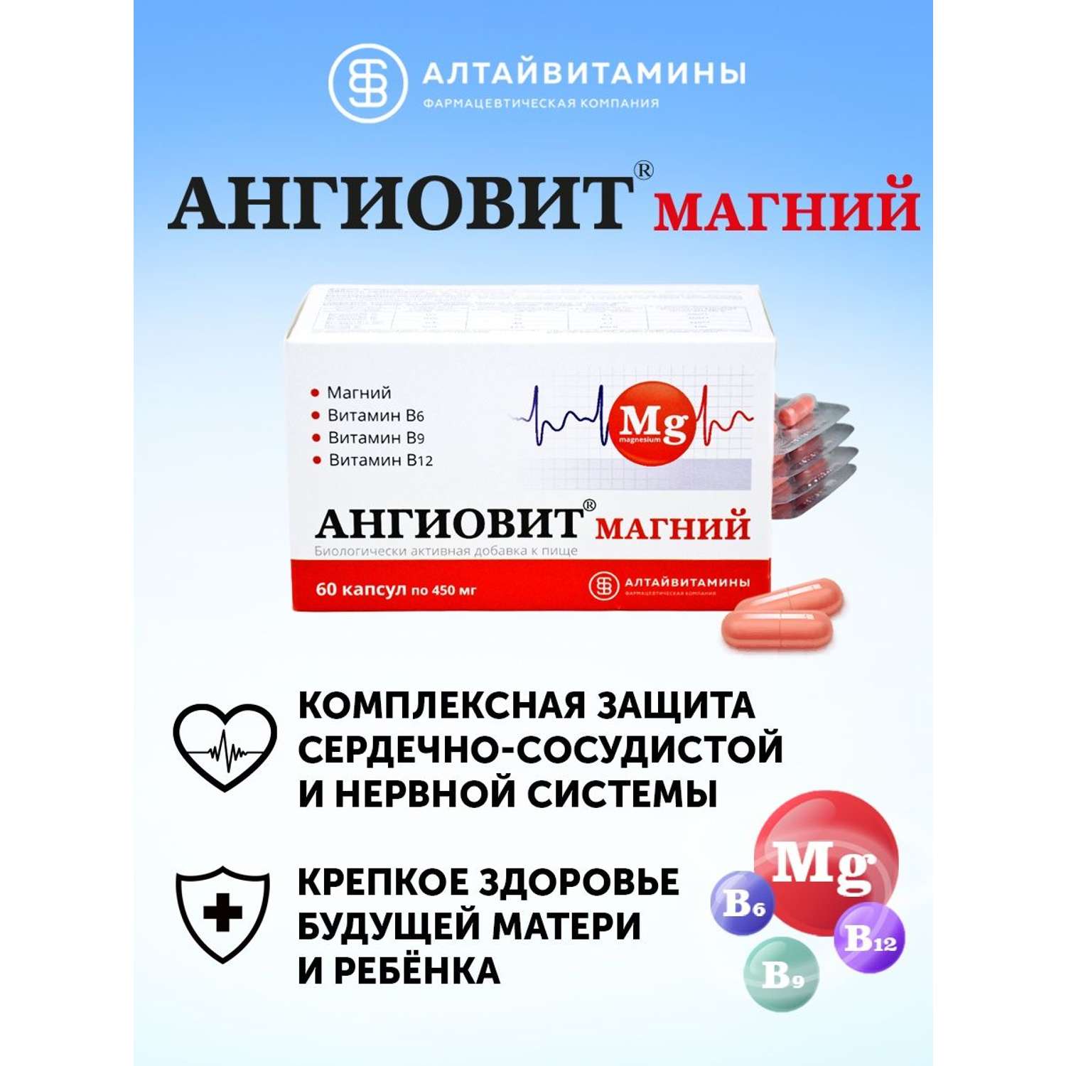 Ангиовит состав витаминов в таблетках