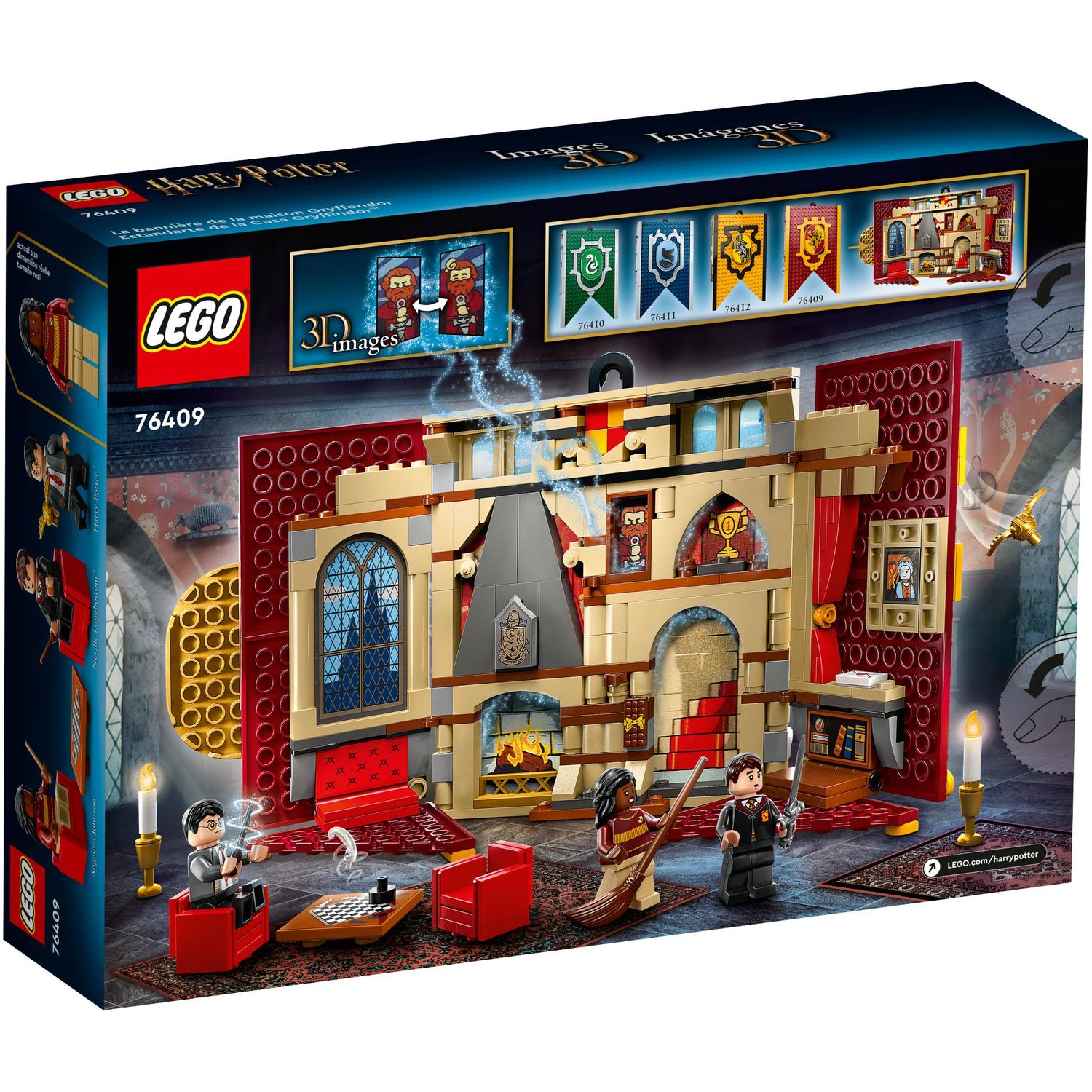 Конструктор LEGO Harry Potter Gryffindor House Banner 76409 - фото 3