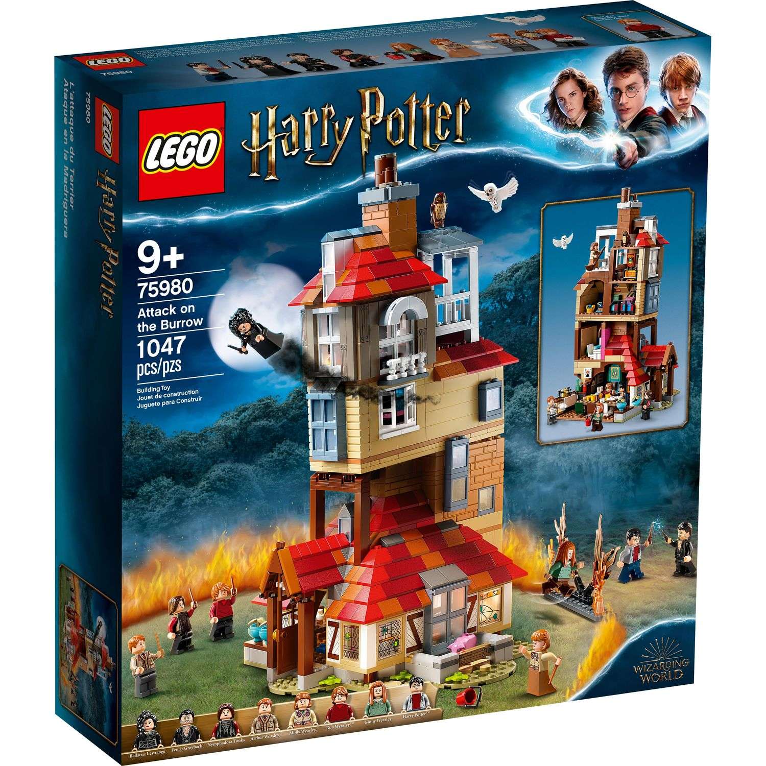 Конструктор LEGO Harry Potter Нападение на Нору 75980 - фото 1