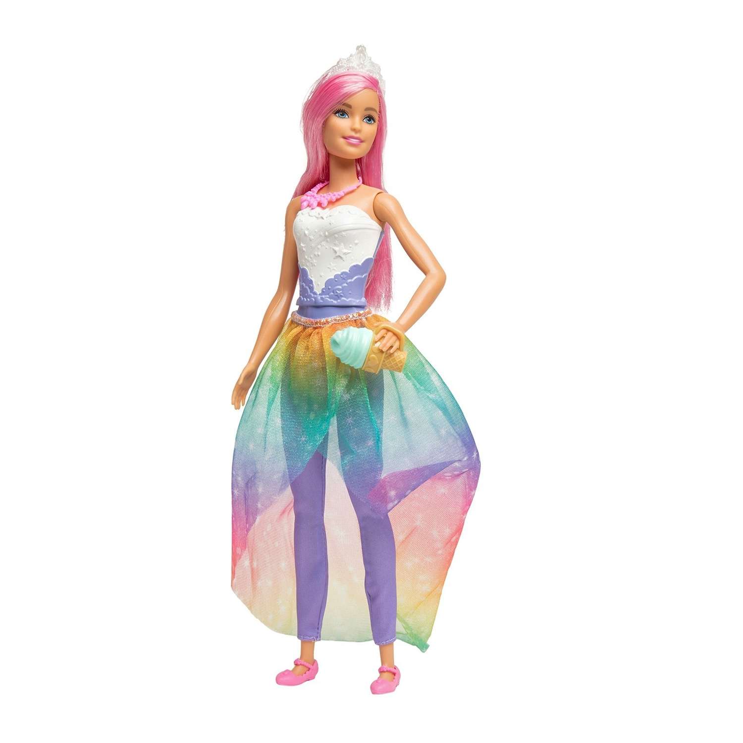 Набор игровой Barbie кукла и Радужный единорог FXT26 FXT26 - фото 8