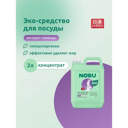 Средство для мытья посуды Nobu Экологичное