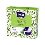 Ежедневные прокладки BELLA Panty Flora Green tea с экстрактом зеленого чая 70 шт