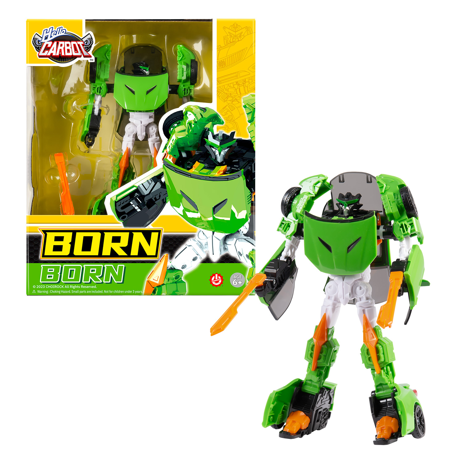 Игрушка Hello Carbot Born Трансформер 21см S2 42900 - фото 4