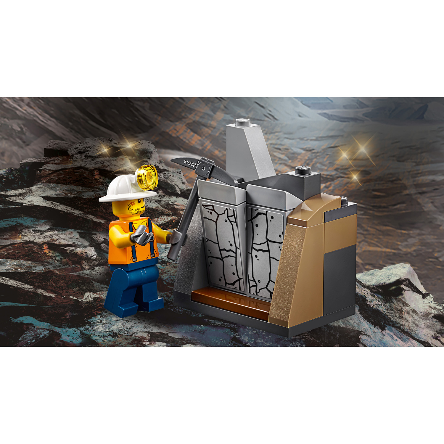 Конструктор LEGO Трактор для горных работ City Mining (60185) купить по  цене 999 ₽ в интернет-магазине Детский мир