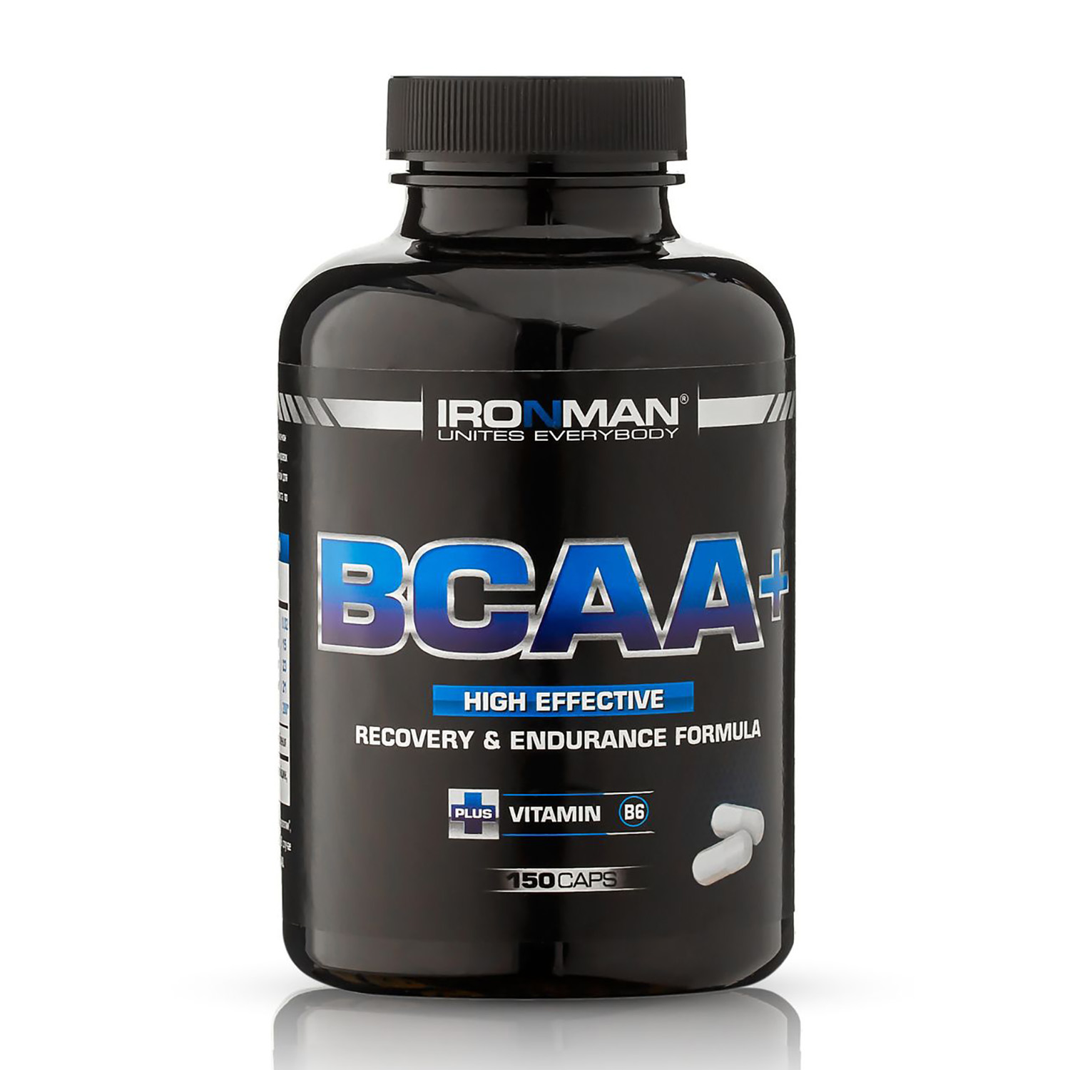 Продукт пищевой IronMan BCAA+ 150капсул - фото 1