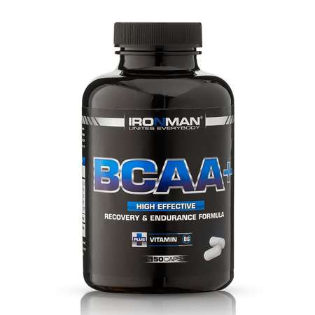 Продукт пищевой IronMan BCAA+ 150капсул