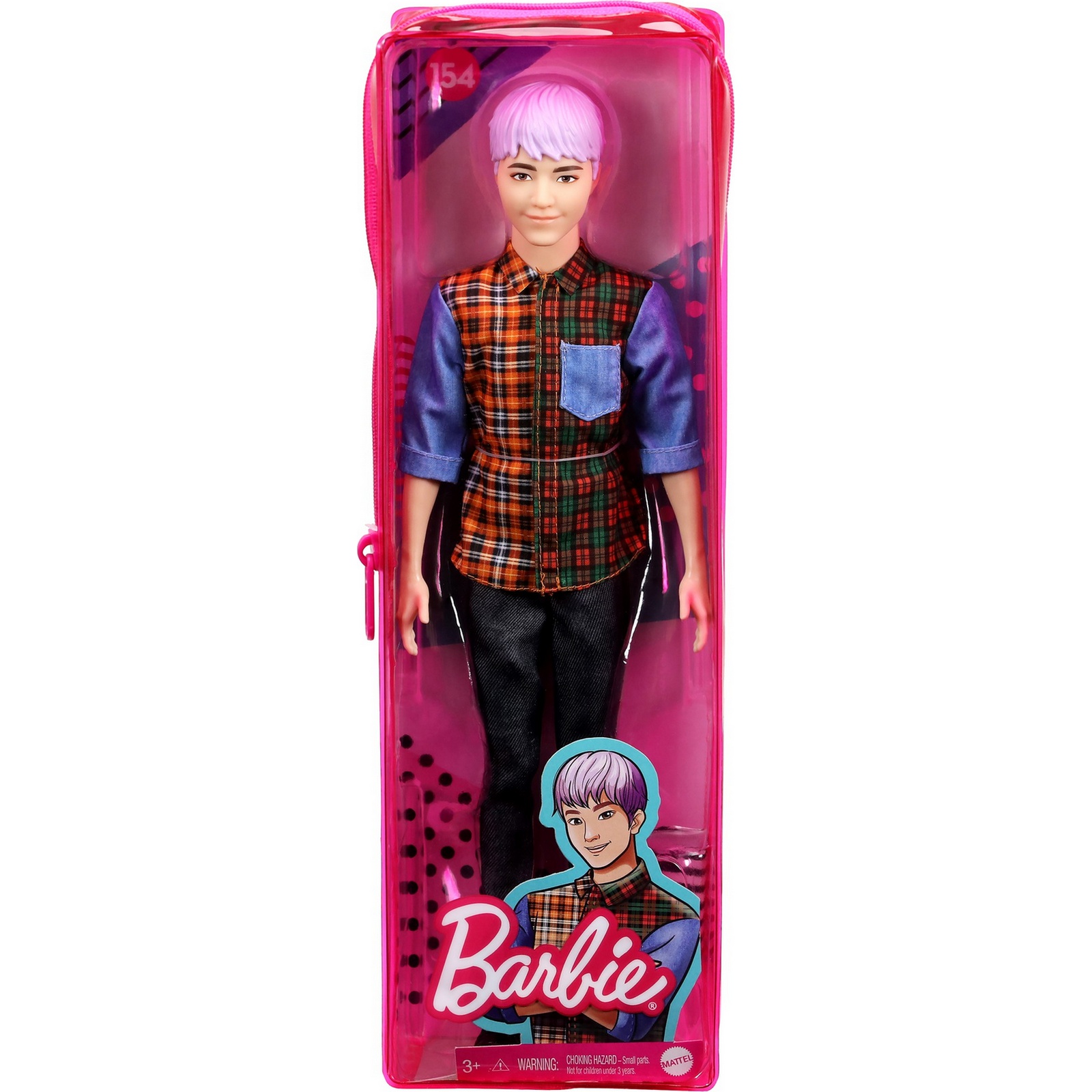 Кукла Barbie Игра с модой Кен 154 GYB05 купить по цене 1199 ₽ в  интернет-магазине Детский мир