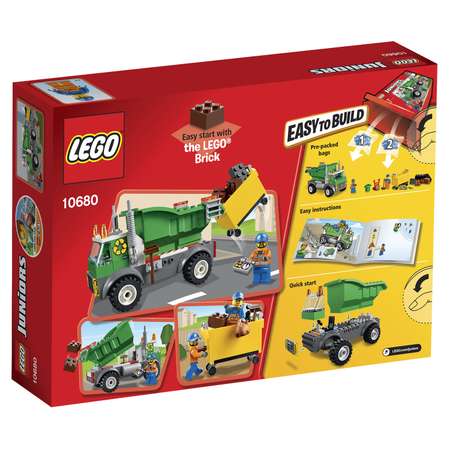 Конструктор LEGO Juniors Мусоровоз (10680)